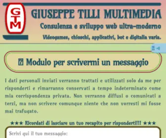 Giuseppetilli.com(Giuseppe Tilli) Screenshot