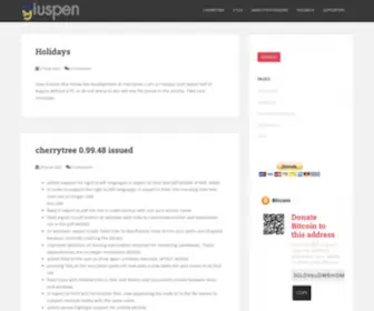 Giuspen.net(Giuspen) Screenshot