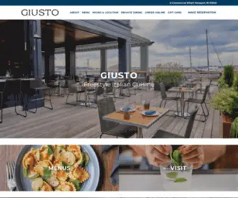 Giustonewport.com(Giusto Newport) Screenshot