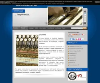 Giustozzi.it(Produzione di fisarmoniche e diatonici (organetti)) Screenshot