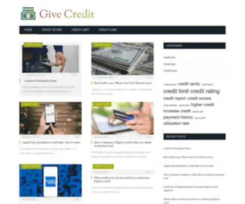 Give-Credit.com(Give Credit) Screenshot