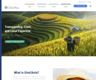 Give2Asia.org(Home – Give2Asia) Screenshot