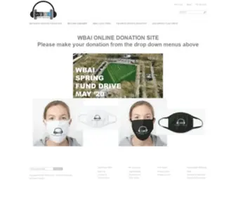 Give2Wbai.org(WBAI Online Donation Site) Screenshot