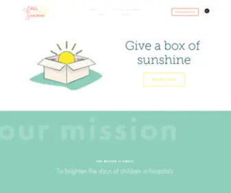 Givealittleboxofsunshine.com(Little Box of Sunshine) Screenshot