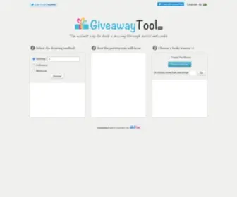 Giveawaytool.com(Giveaway) Screenshot