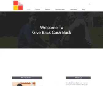 Givebackcashback.com(Best Cashback UK) Screenshot
