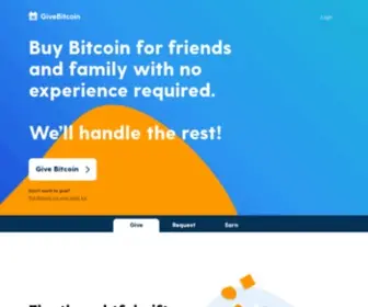 Givebitcoin.io(Swan is a leading bitcoin financial services company) Screenshot