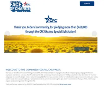 GivecFC.org(Combined Federal Campaign) Screenshot