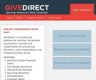 Givedirect.org(Donate) Screenshot