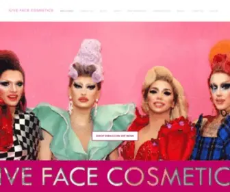 Givefacecosmetics.co.uk(Hows Your Head Wigs) Screenshot