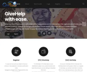 Givehelp.biz(GiveHelp) Screenshot