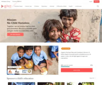 Giveindia.in(GiveIndia) Screenshot