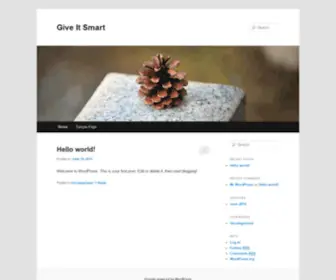 Giveitsmart.com(Give It Smart) Screenshot