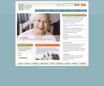 Givelafa.org(Los Angeles Foundation on Aging) Screenshot