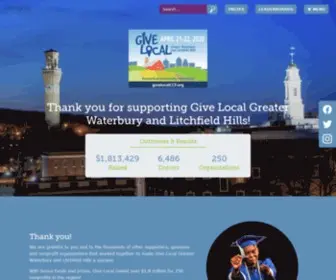 Givelocalccf.org(This Day of Giving) Screenshot