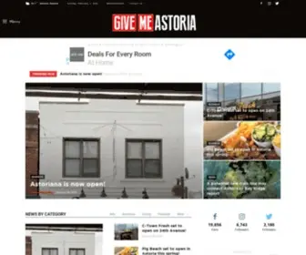 Givemeastoria.com(News in Astoria Queens) Screenshot