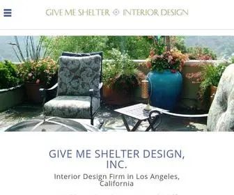 Givemeshelterdesign.com(Give Me Shelter Design) Screenshot