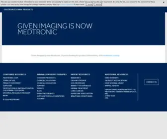 Givenimaging.com(Capsule Endoscopy Products) Screenshot