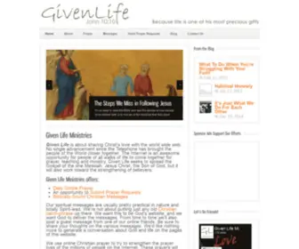 Givenlife.com(Given Life) Screenshot