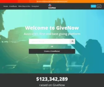 Givenow.com.au(Givenow) Screenshot