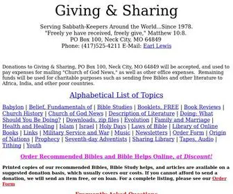 Giveshare.org(Giving) Screenshot