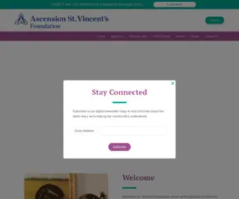 Givestvincents.org(Ascension St) Screenshot