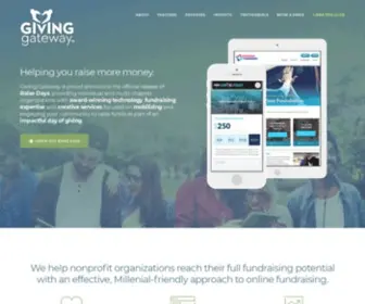 Givinggateway.ca(Giving Gateway's mobile) Screenshot