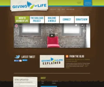 Givingoflife.com(Giving of Life) Screenshot