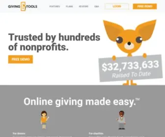 Givingtools.com(Givingtools) Screenshot