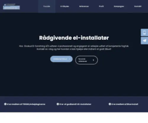 Givskud-EL.dk(Elektriker) Screenshot