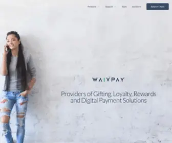 Givvgiftcards.com.au(WAIVPAY Gifting and Payment Systems) Screenshot