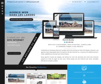 Gixia.fr(Agence web Gixia) Screenshot