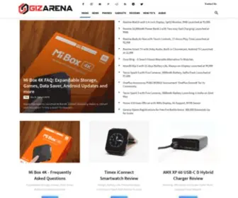 Gizarena.com(Tech News) Screenshot