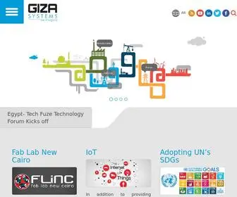 Gizasystems.com(Giza Systems) Screenshot