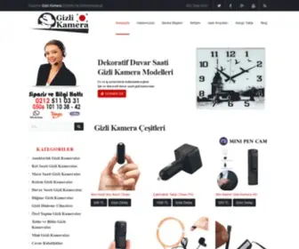 Gizli-Kamera.org(Gizli Kamera Çeşitleri ve Fiyatları) Screenshot