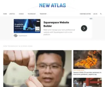 Gizmag.com(New Atlas) Screenshot