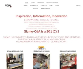 Gizmo-CDa.org(Gizmo-CdA - Home) Screenshot