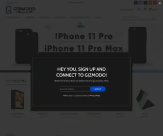 Gizmodocellular.com(Reliable Retailer for Wireless & Electronic Products in the Greater Toronto Area) Screenshot
