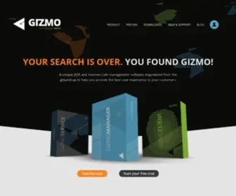 Gizmopowered.net(Gizmo Application Management Platform) Screenshot
