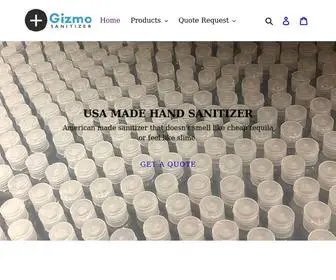 Gizmosanitizer.com(Gizmo Sanitizer) Screenshot