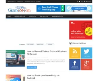 Gizmostorm.com(Covering Apple) Screenshot