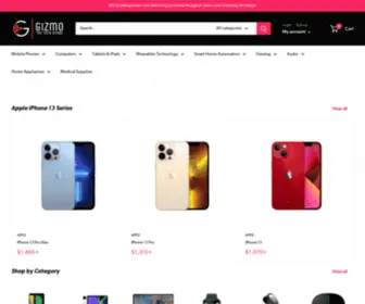 Gizmotechstore.co.zw(GIZMO Tech Store) Screenshot