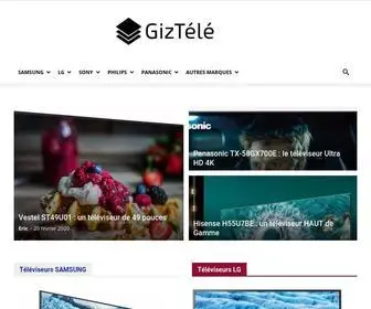 Giztele.fr(Rechercher et trouver sa télévision) Screenshot