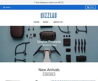 Gizzlab.com(Your Shop For Unique Products) Screenshot