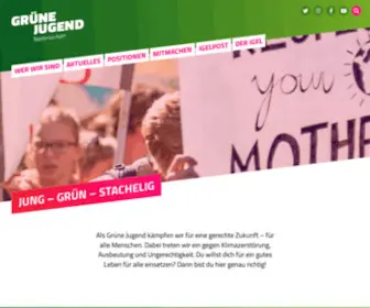 GJ-NDS.de(Grüne Jugend Niedersachsen) Screenshot