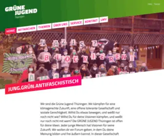 GJ-Thueringen.de(Grüne Jugend Thüringen) Screenshot