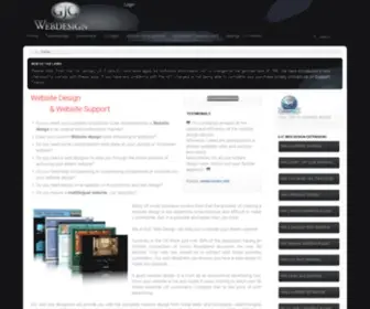 GJcwebdesign.com(Web Designer UK) Screenshot
