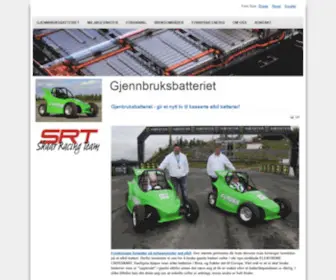 Gjenbruksbatteriet.no(Gjennbruksbatteriet) Screenshot