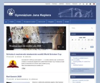 GJK.cz(Gymnázium Jana Keplera) Screenshot