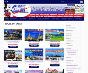 GJMtravelandtours.com(GJM International) Screenshot